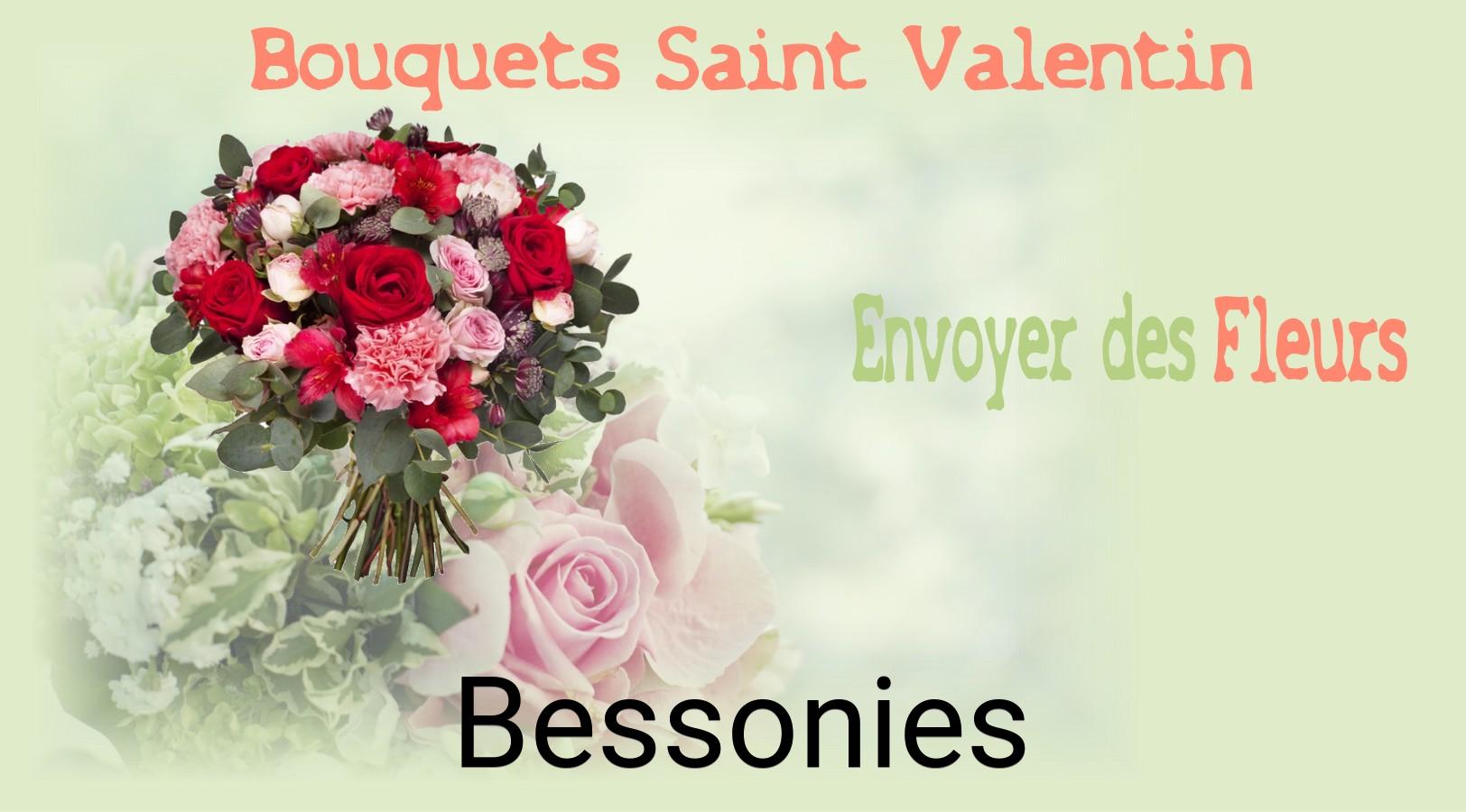 Roses de Saint-Valentin livrées à Bessonies